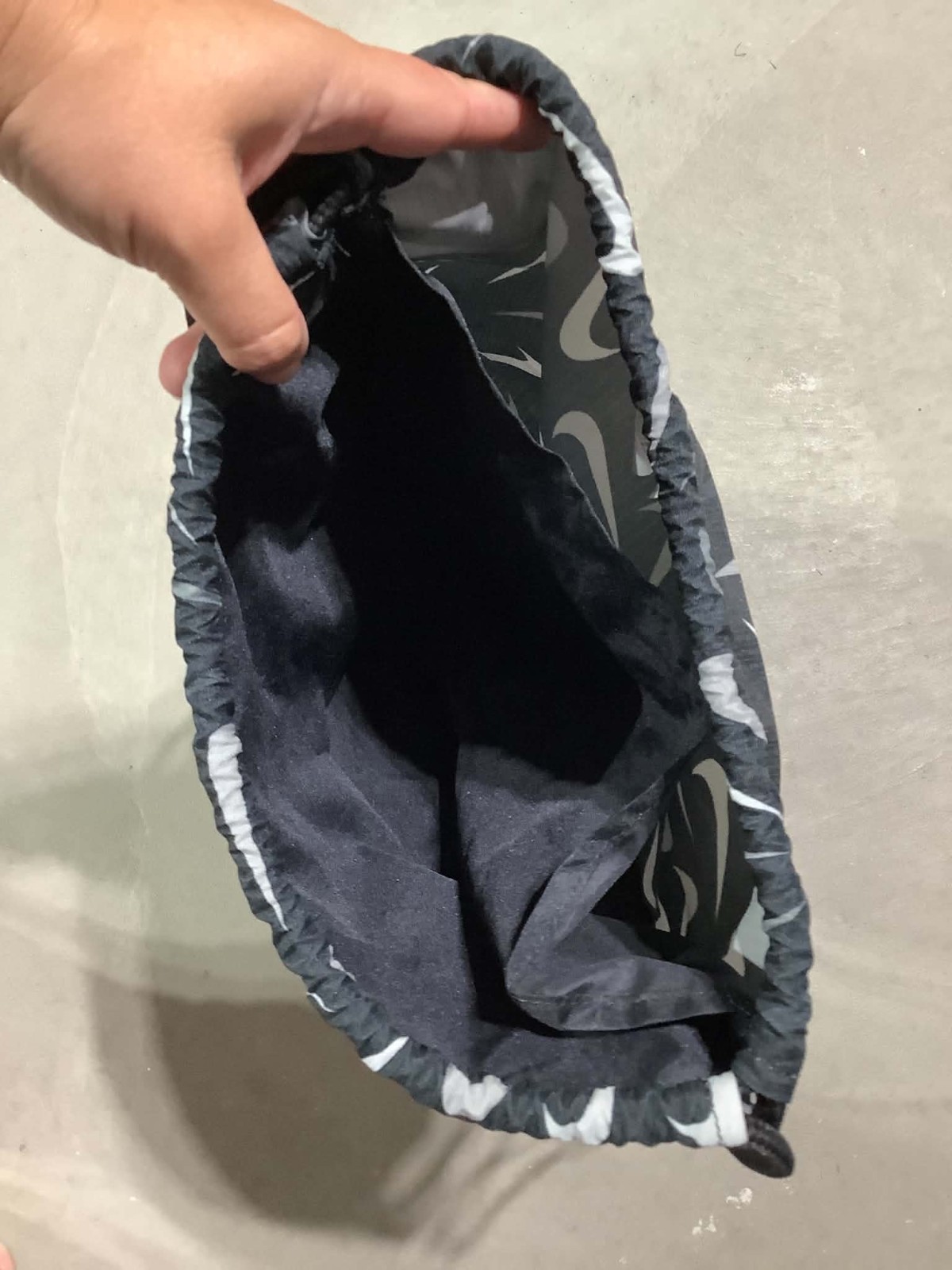 Nike Brasilia Training Gymsack, Black – Nike Orange Check Just Do It