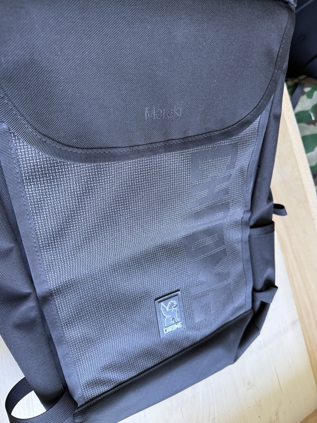 Chrome Industries Bravo Night Backpack Roll Top Waterproof Bike Courier 20L 40L
