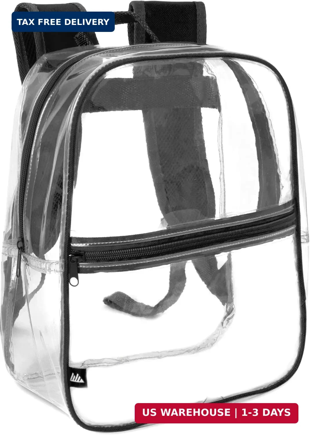 Trail maker Mini Clear Backpack Stadium Approved Small Clear Concert Bag for Wor