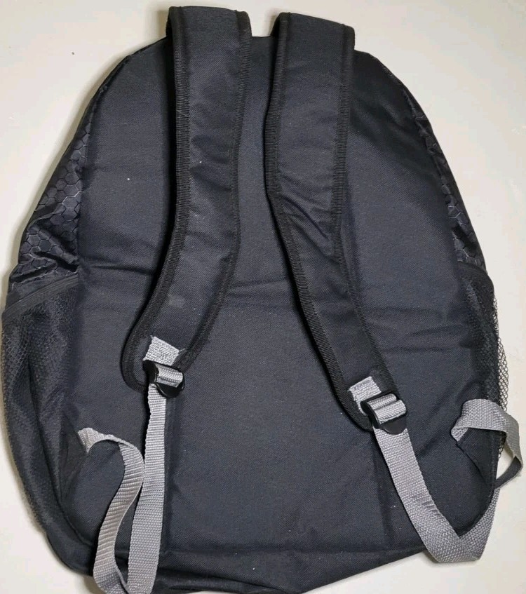 HIT Promotional Products Backpack Showtime Zippered w/Multiple Pocket Black