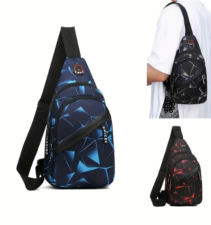 Sport Crossbody Bag Single Shoulder Strap