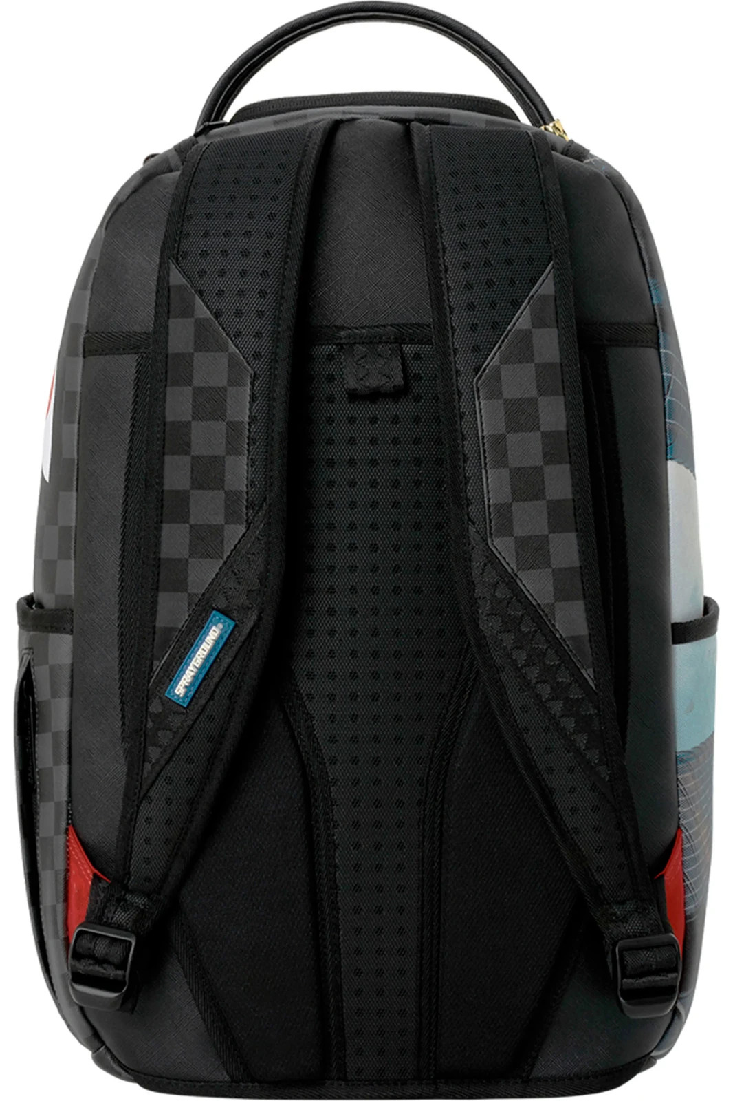 Sprayground Spiderman Curtain Backpack🔥New Black Bookbag Large School Bag