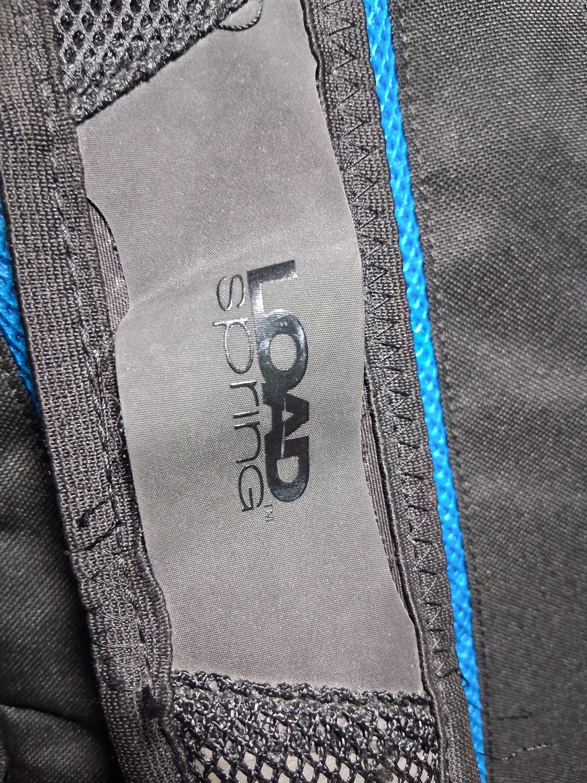 Adidas Backpack Black and Blue School Gym Travel (NEW)