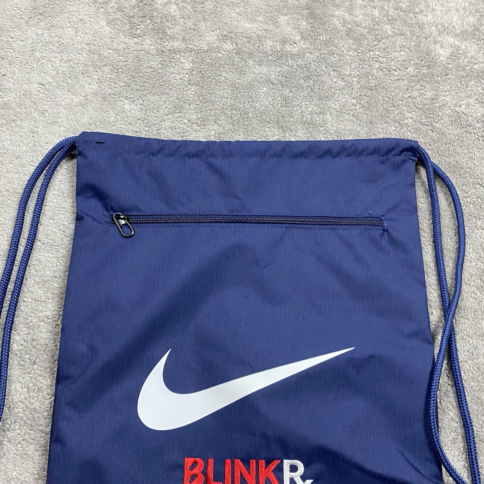 Nike BlinkRx Drawstring Bag Training Blue Navy