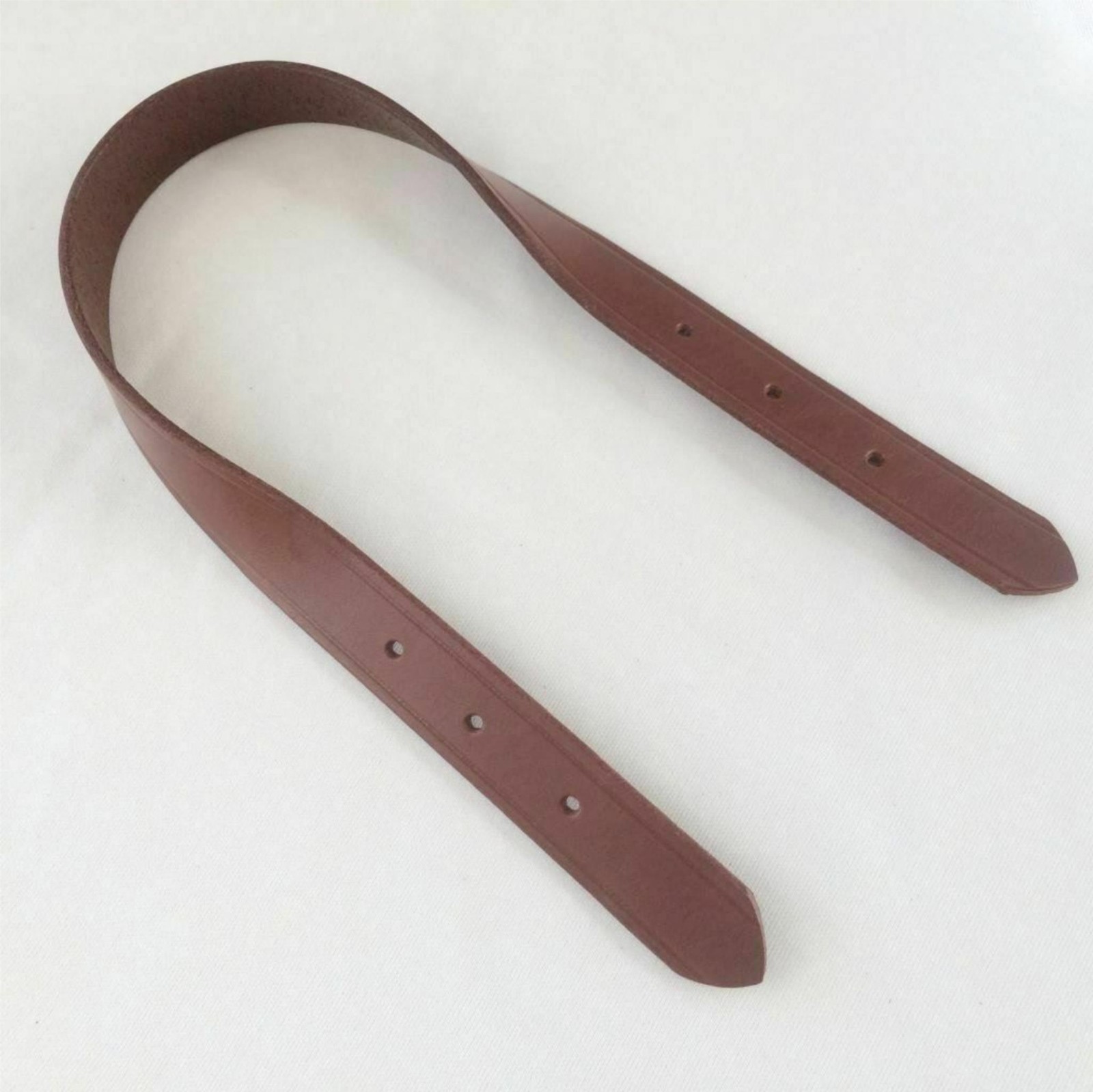Leather Cross Body Adjustable Replacement Strap Handles 4 Bags Purses w/Buckles