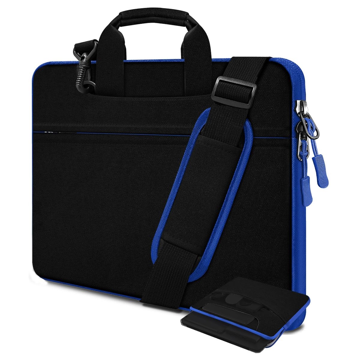Laptop Case 15.6 inch Shoulder Bag, Durable Shockproof Protective Computer Ca…