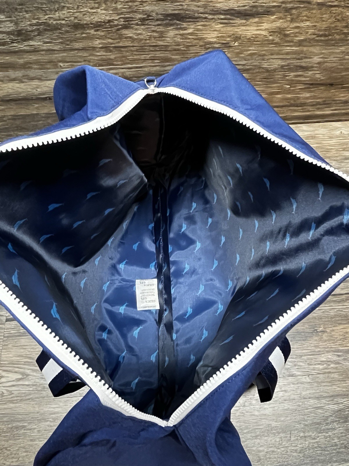 Tommy Bahama Collapsible Zip Duffel Bag Beach School Travel