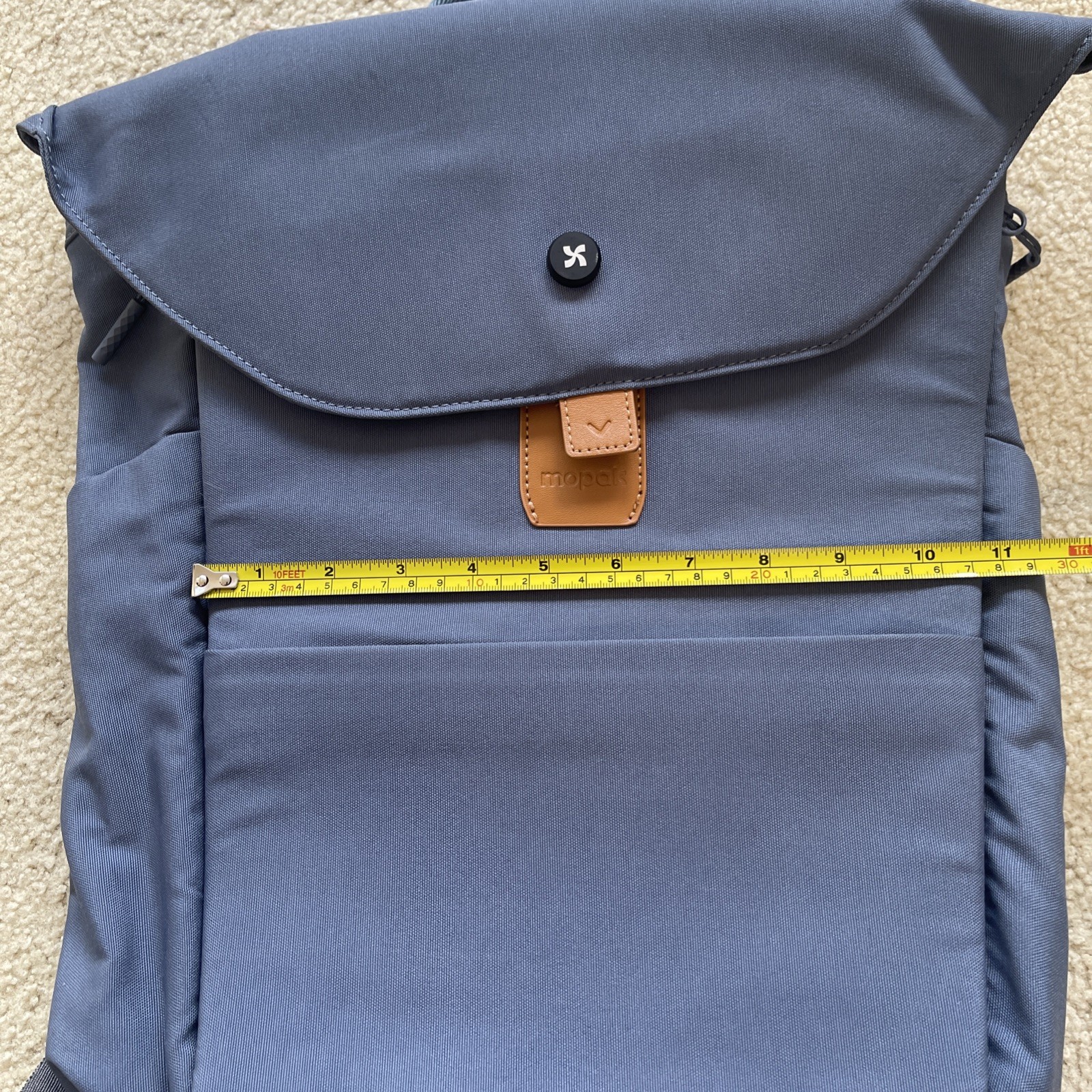 Mopak Sleek Backpack Blue
