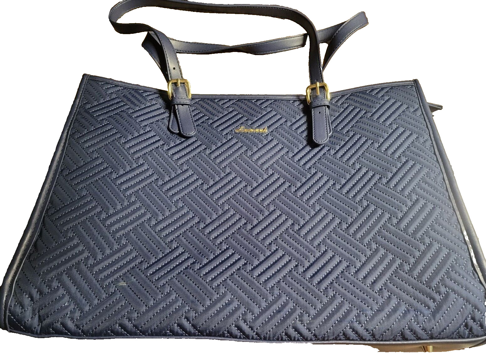 Laptop Tote Bag for Women Cute Computer Bag Large Laptop Purse Blue