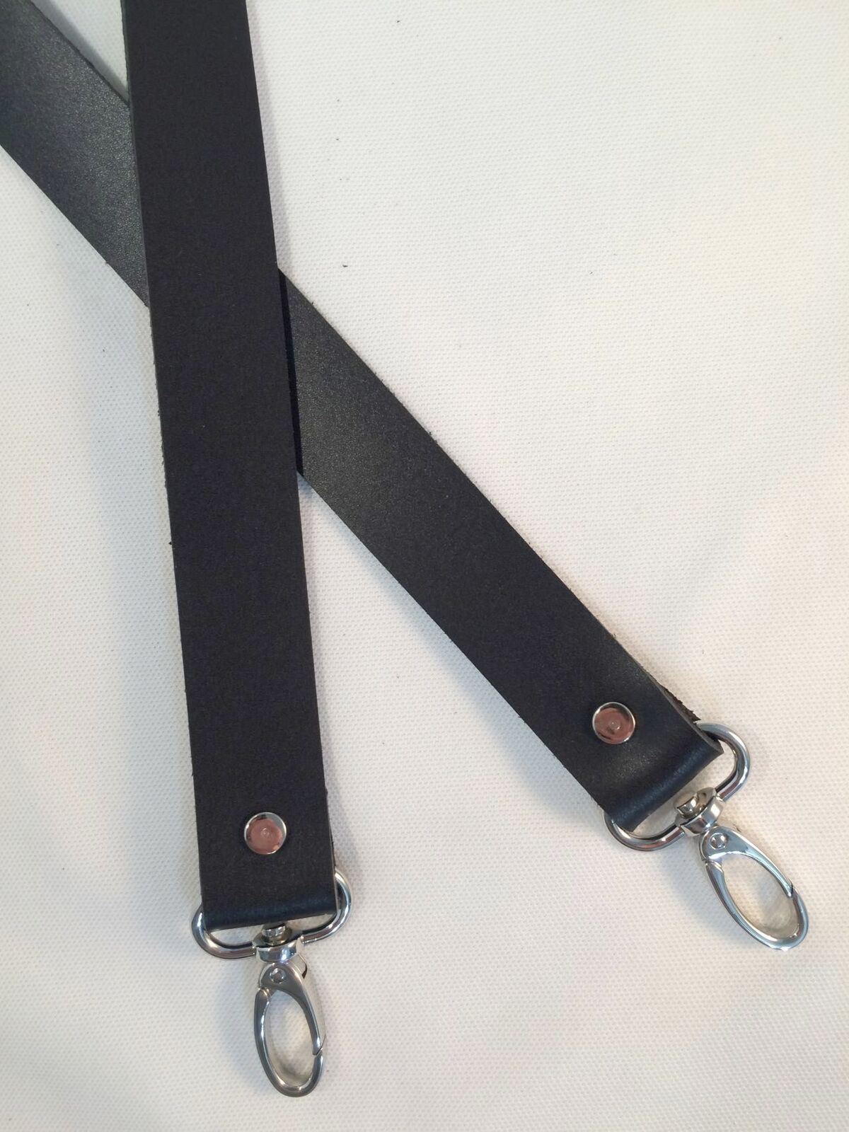 1/2″ Quality Wide Leather Cross Body Purse Bag Strap NEW 5 Lengths 3 Colors New