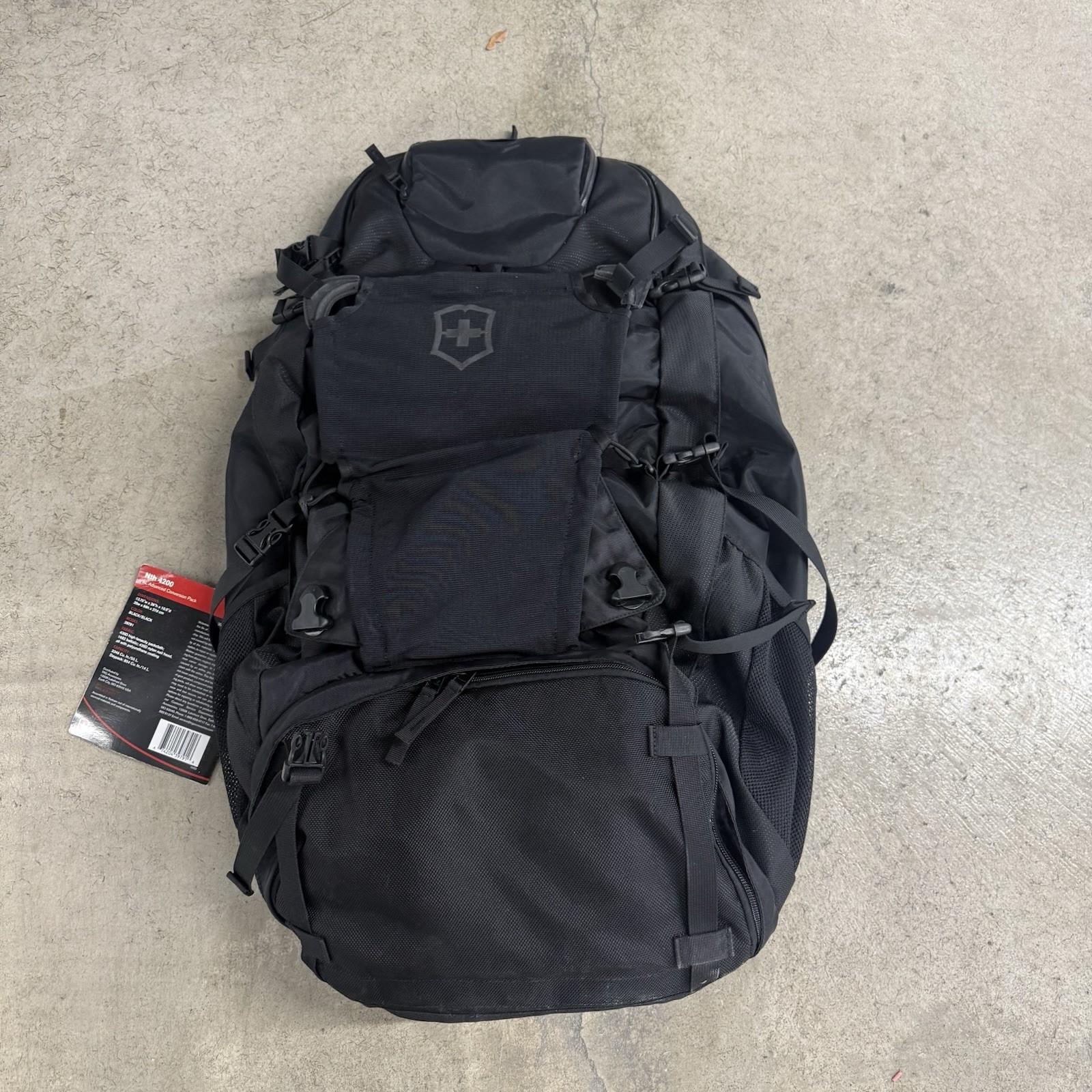NWT VICTORINOX Swiss Army Conversion Pack Backpack Nth 4200 Xl Advanced