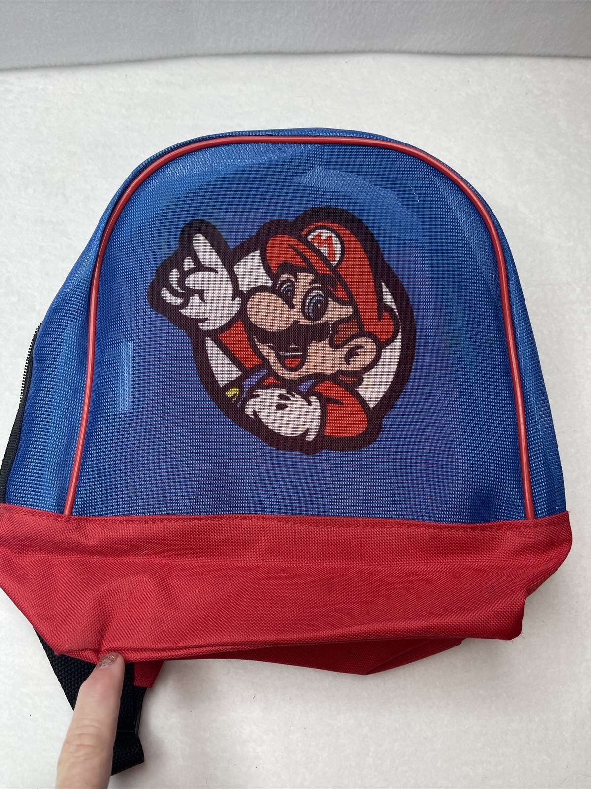 Nintendo Super Mario Mesh Front Mini Backpack
