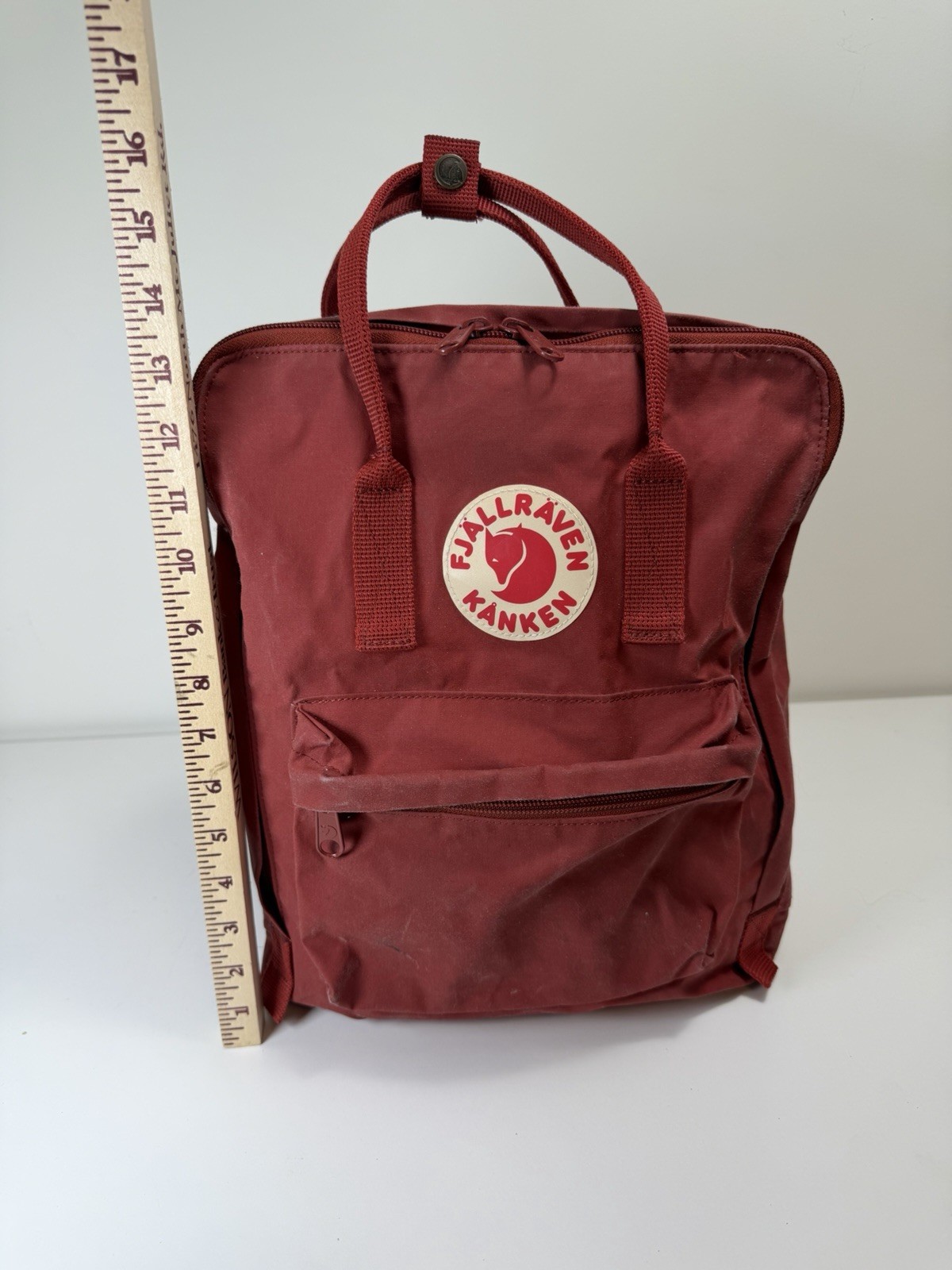 Fjallraven Kanken Classic Backpack 23510 Sweden Canvas 16L – Ox Red