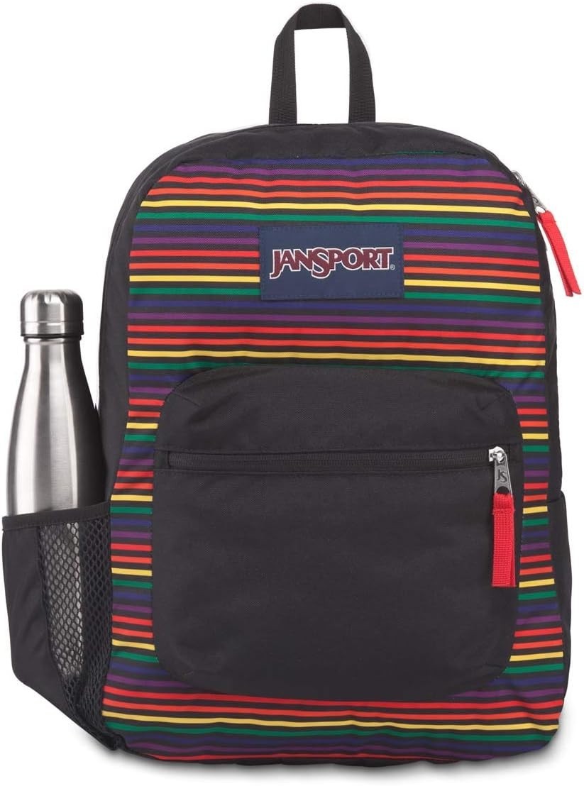 New Jansport Cross Town Rainbow Stripes – Very Rare – Lifetime Warranty