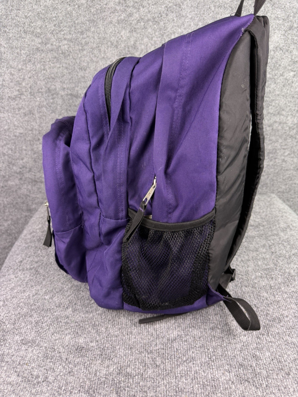 JanSport SuperBreak Backpack – Purple – Classic School/Travel Bag Durable 1990s