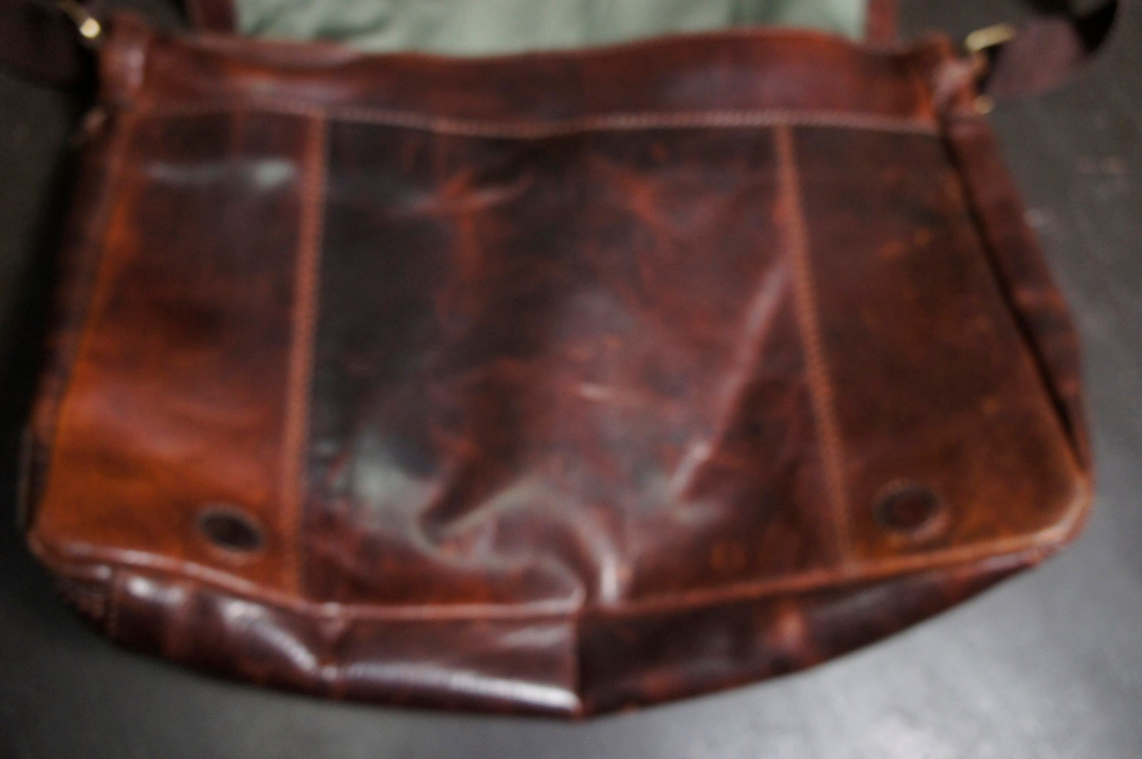 Vintage Leather Laptop Carry Style Messenger Satchel Bag Briefcase