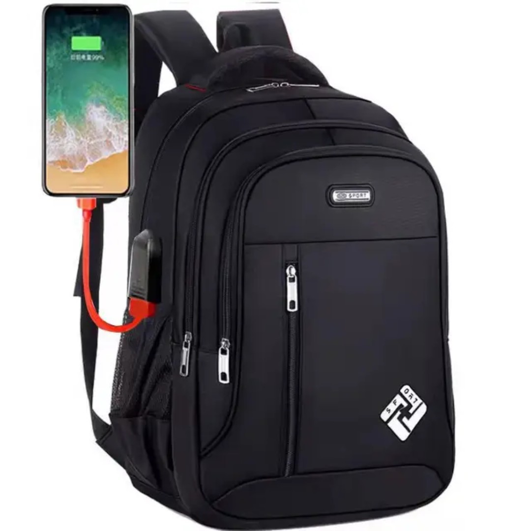 Backpack for School/Travel/Work/Business Large Capacity With USB Charging Port