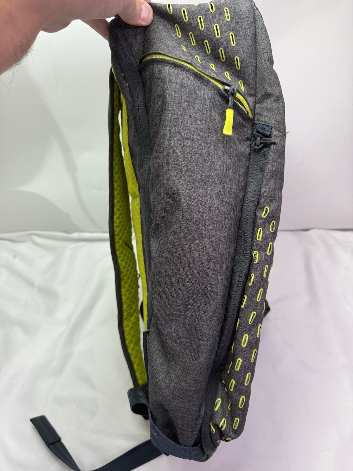 Apera Bags Locker Pack in Graphite Large Backpack – Antimicrobial 20”x12”