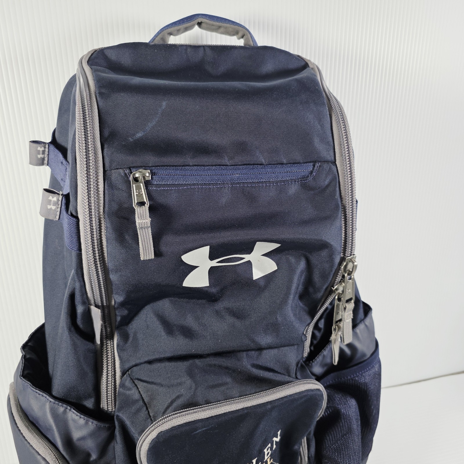 Under Armour Charged Royal Blue/Gray Backpack Mullen Basketball – Very Good
