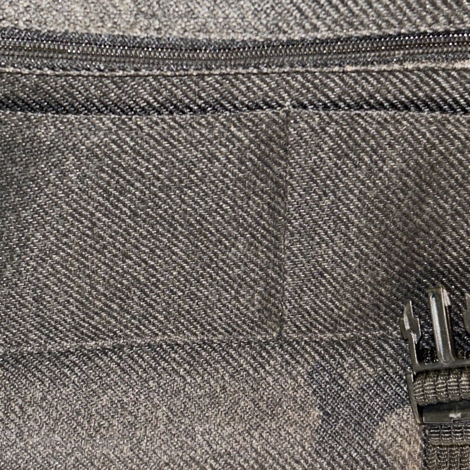 PERRY ELLIS Portfolio Commuter Messenger Bag Briefcase Black Tweed New NWT