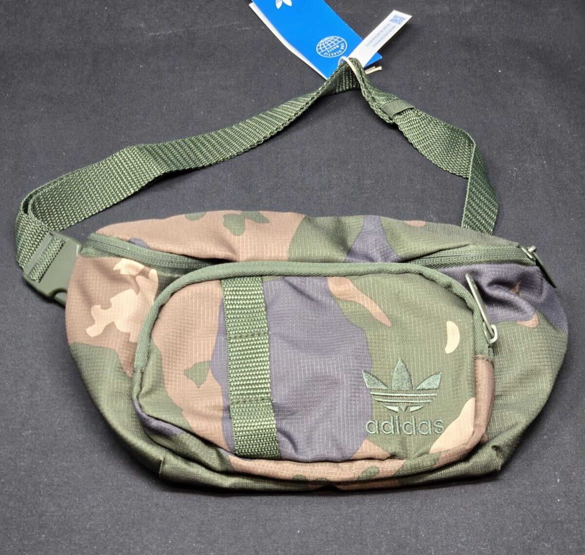 Adidas Originals Camo Camouflage Waist Fanny Pack Belt Shoulder Bag NEW IJ5048