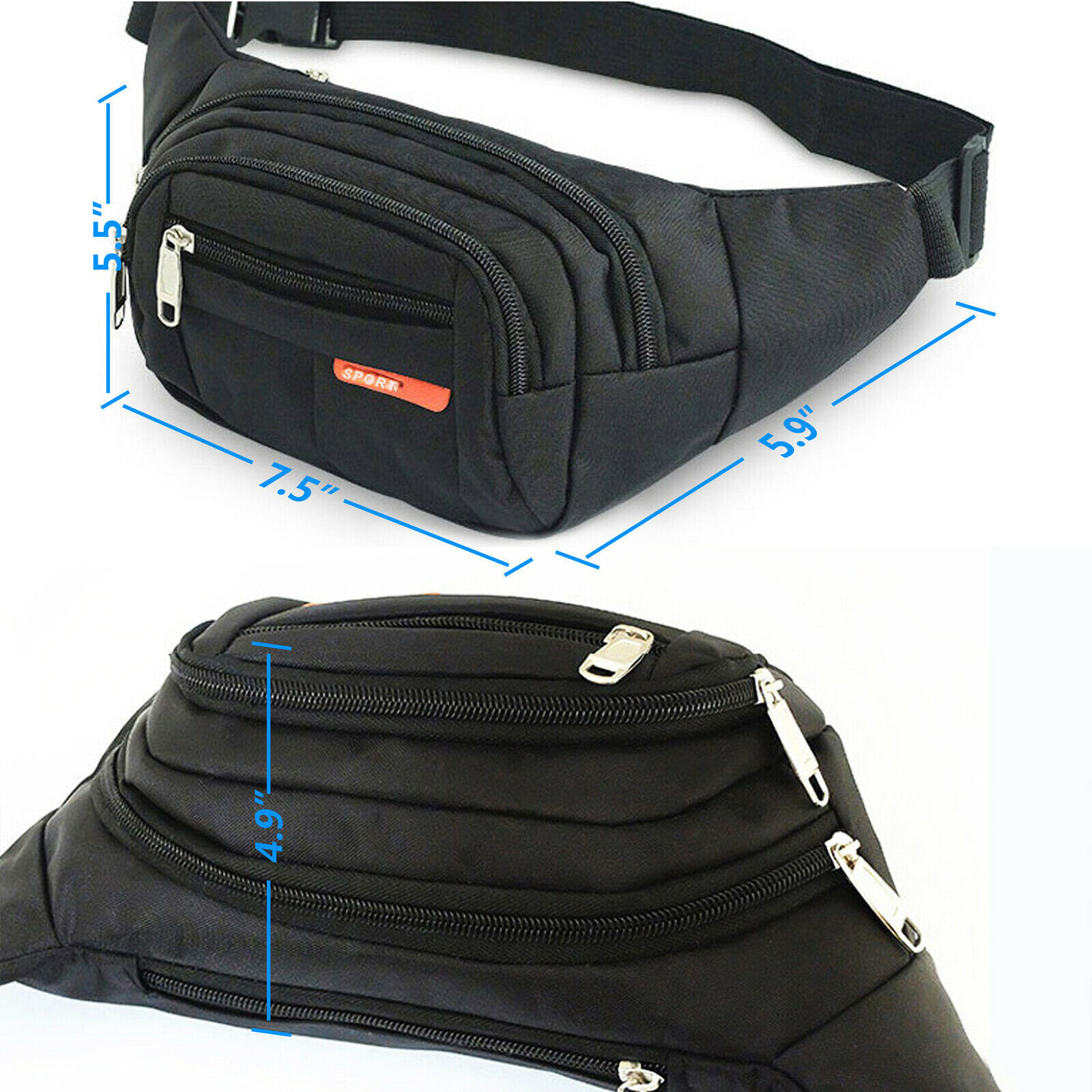 Cycling Belt Waist Bag Fanny Pack Outdoor Pouch Camping Hiking Running Chest New