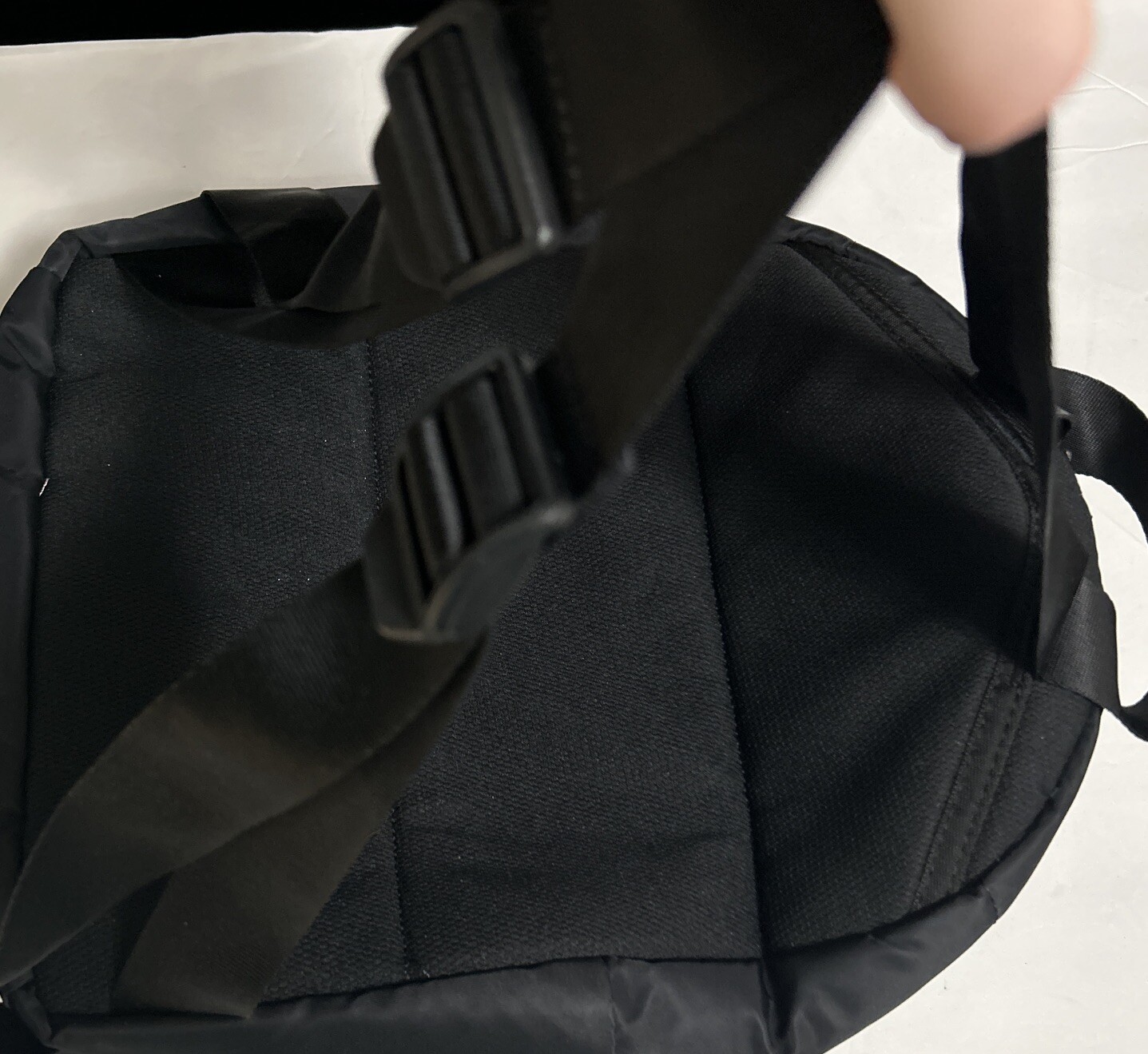 Nike Sportswear Essentials Mini Backpack Black Velvet Front