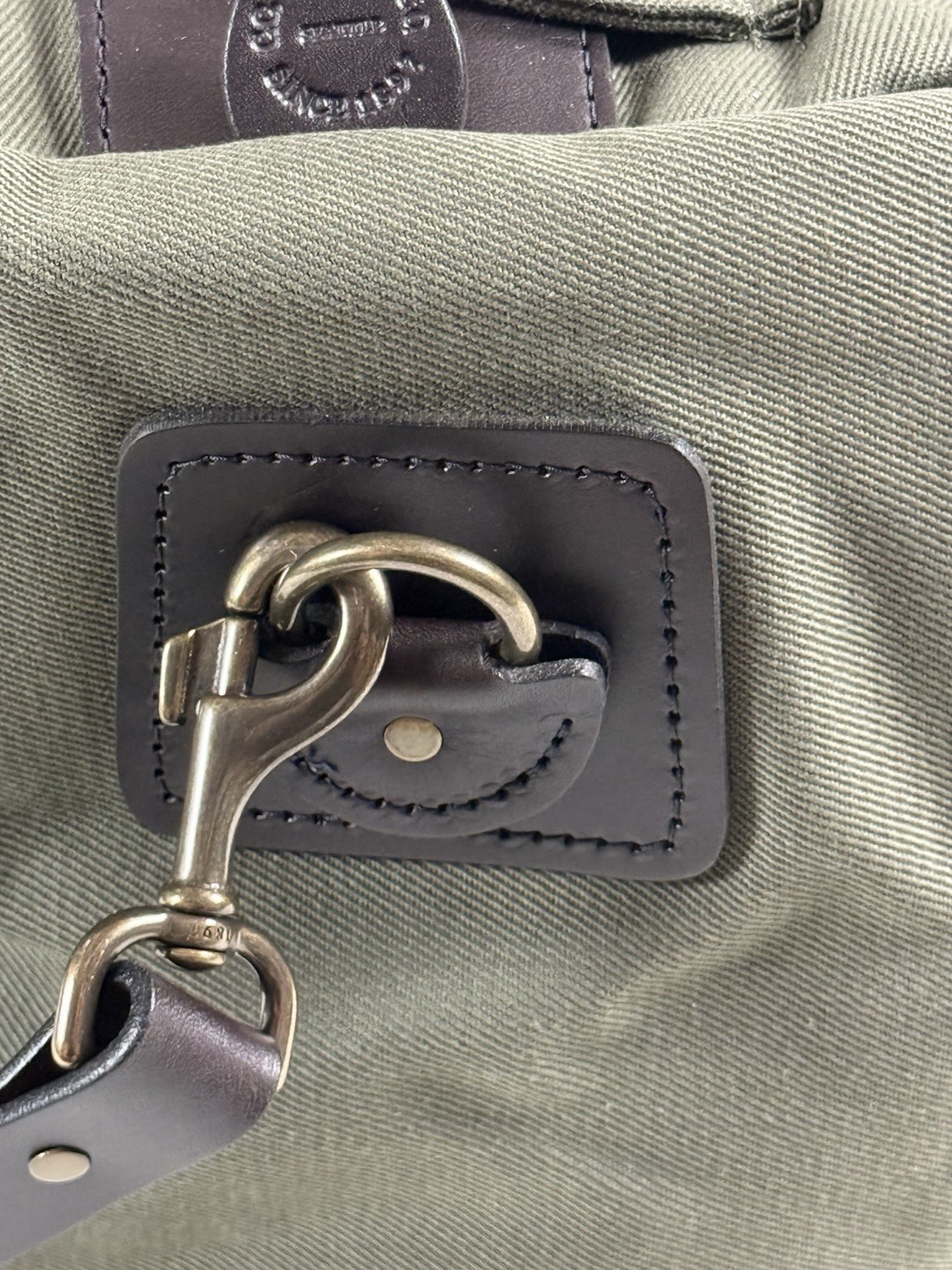 FILSON RUGGED TWILL MEDIUM DUFFLE BAG OTTER GREEN NWT US MADE