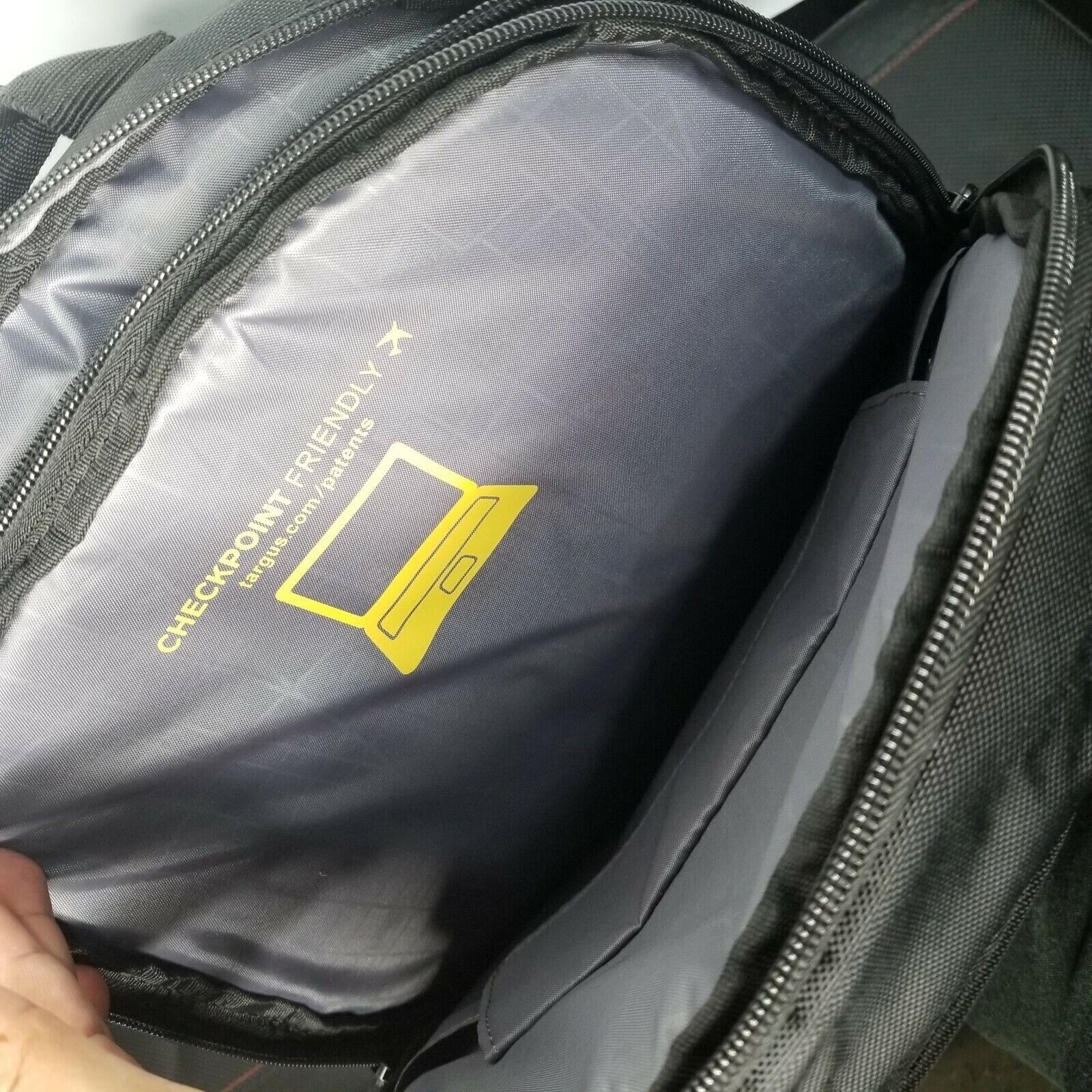 Targus Revolution 14″ Laptop Backpack Black TSA Checkpoint Friendly TEB012US