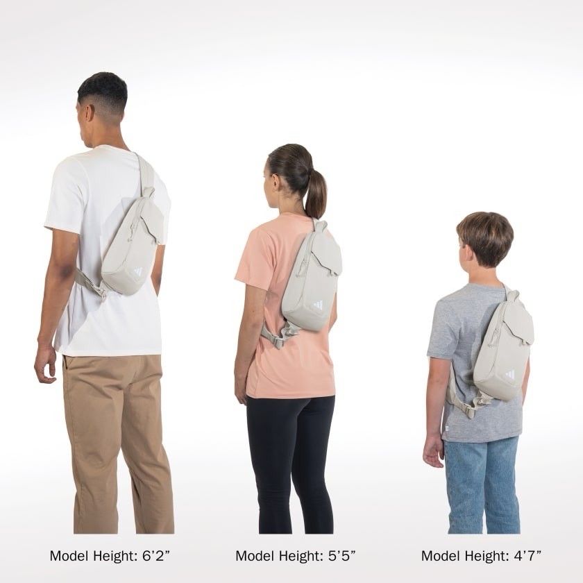 Adidas Essentials 3 Sling Bag Beige Crossbody Backpack One Strap