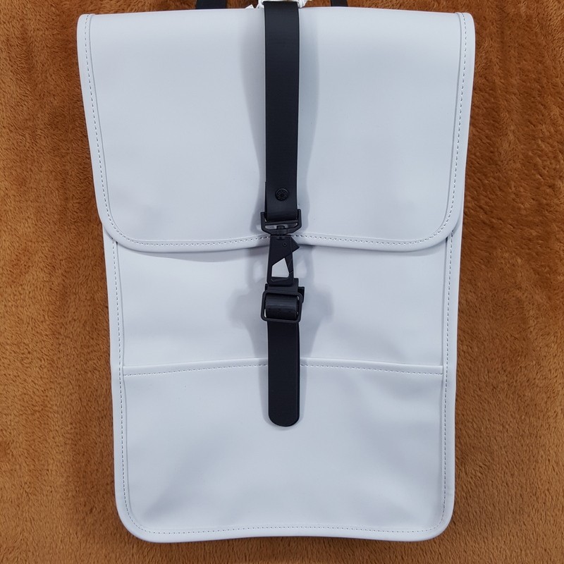 RAINS Backpack W3 Mini Light Grey Ash Waterproof Bag Minimalist Unisex