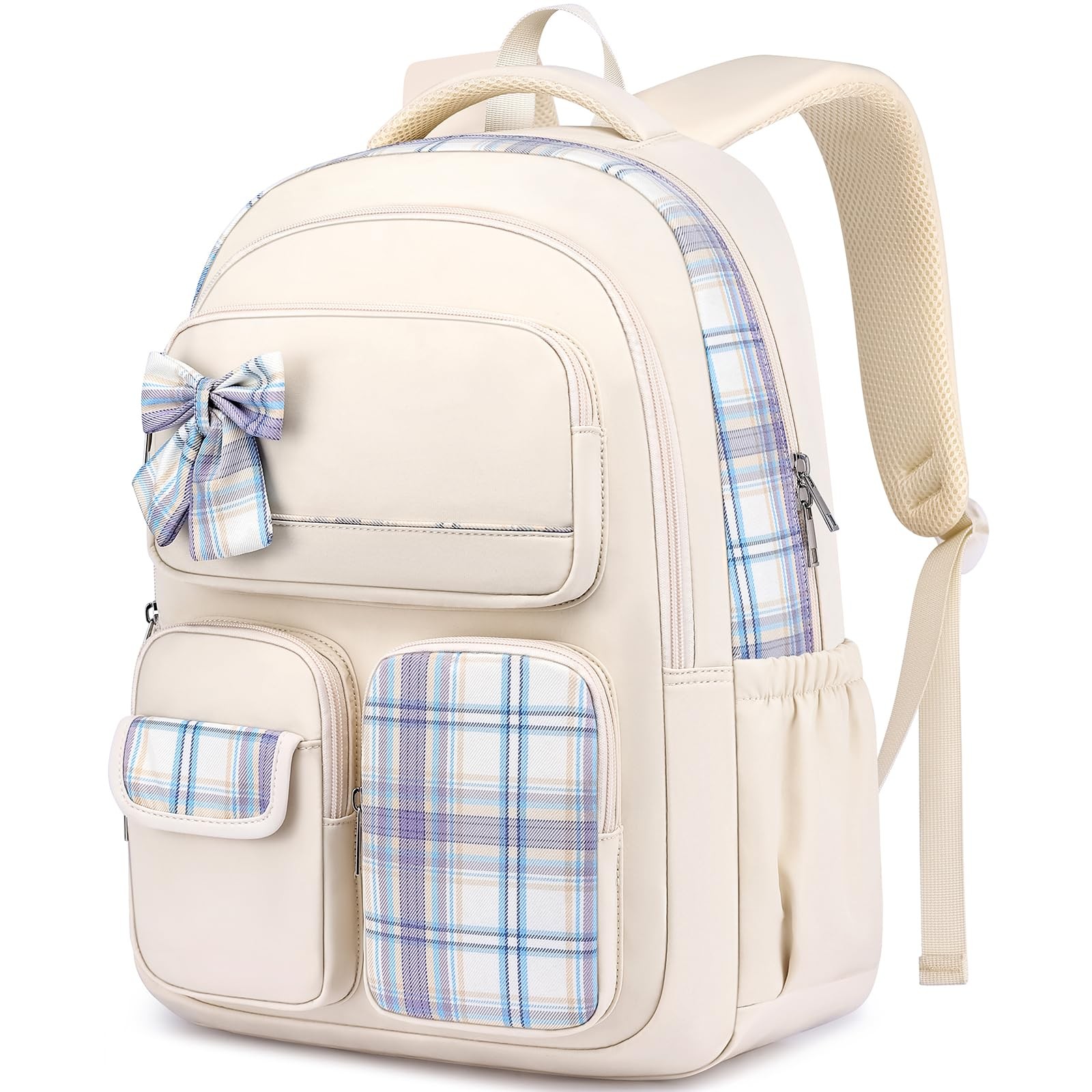Girls Backpack for School Teen: Large Bookbag for Middle High School 15.6 Inc…