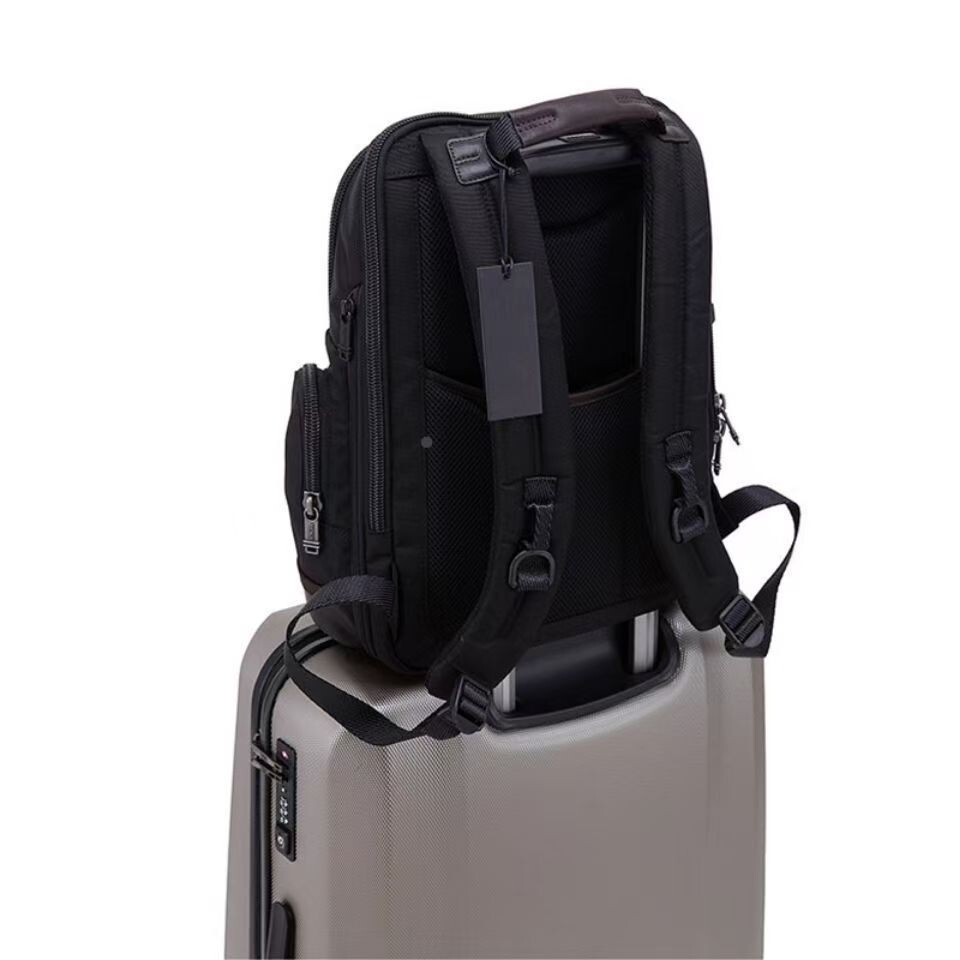 TUMI ALPHA BRAVO Expedition Flap Backpack black 222681 Business Travel