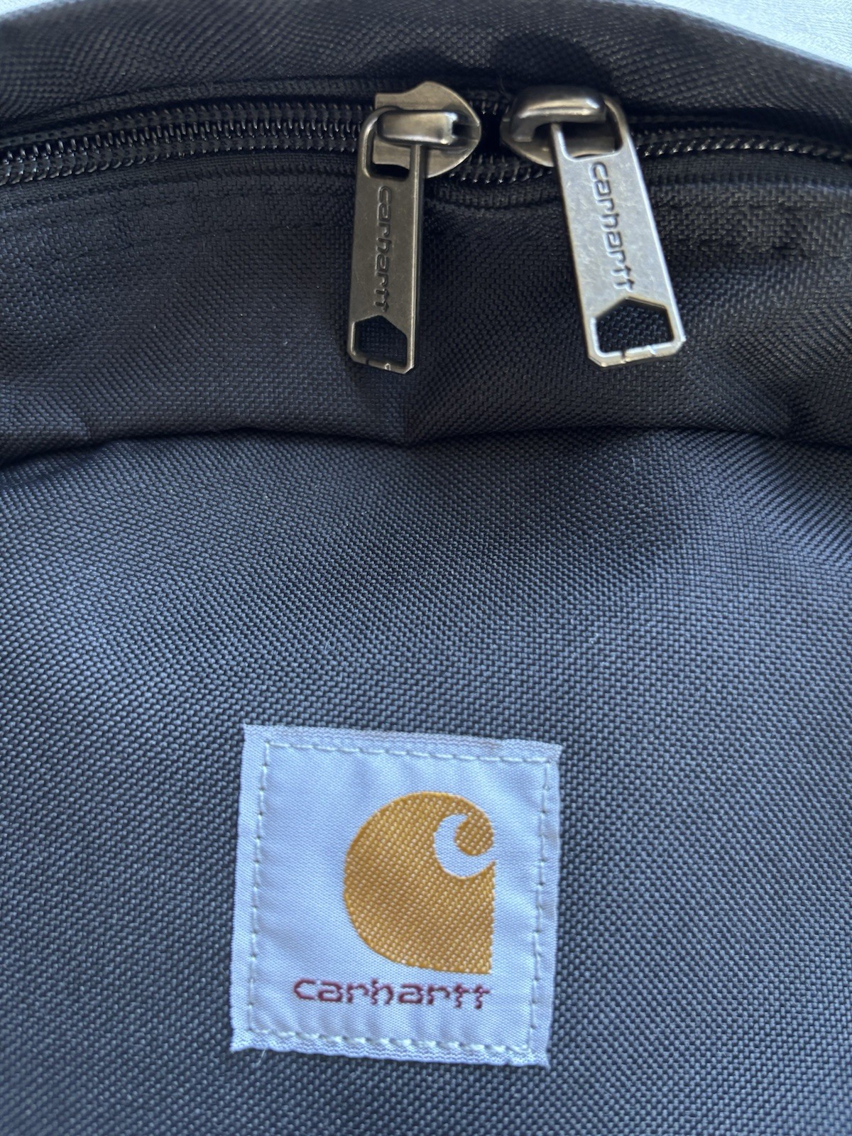 Carhartt Canvas Daypack Backpack Black 21L CT89241804 Water Repellent **Co Logo