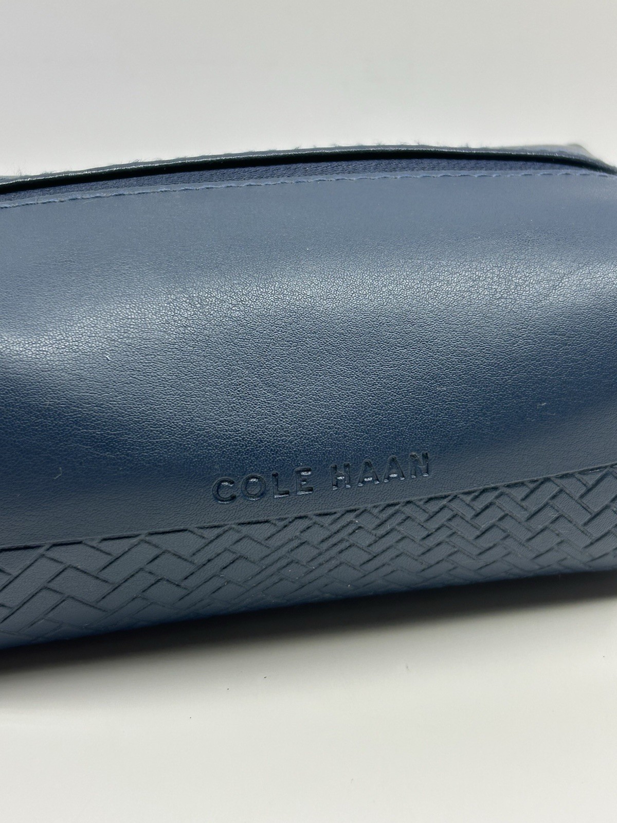 Cole Haan American Airlines Blue Amenity Cosmetic Shave Bag Travel Dopp Makeup