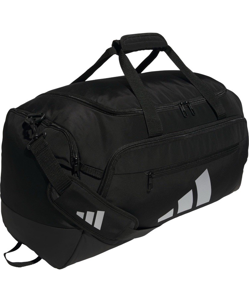 ADIDAS DEFENDER 5 MEDIUM BLACK DUFFEL BAG NEW