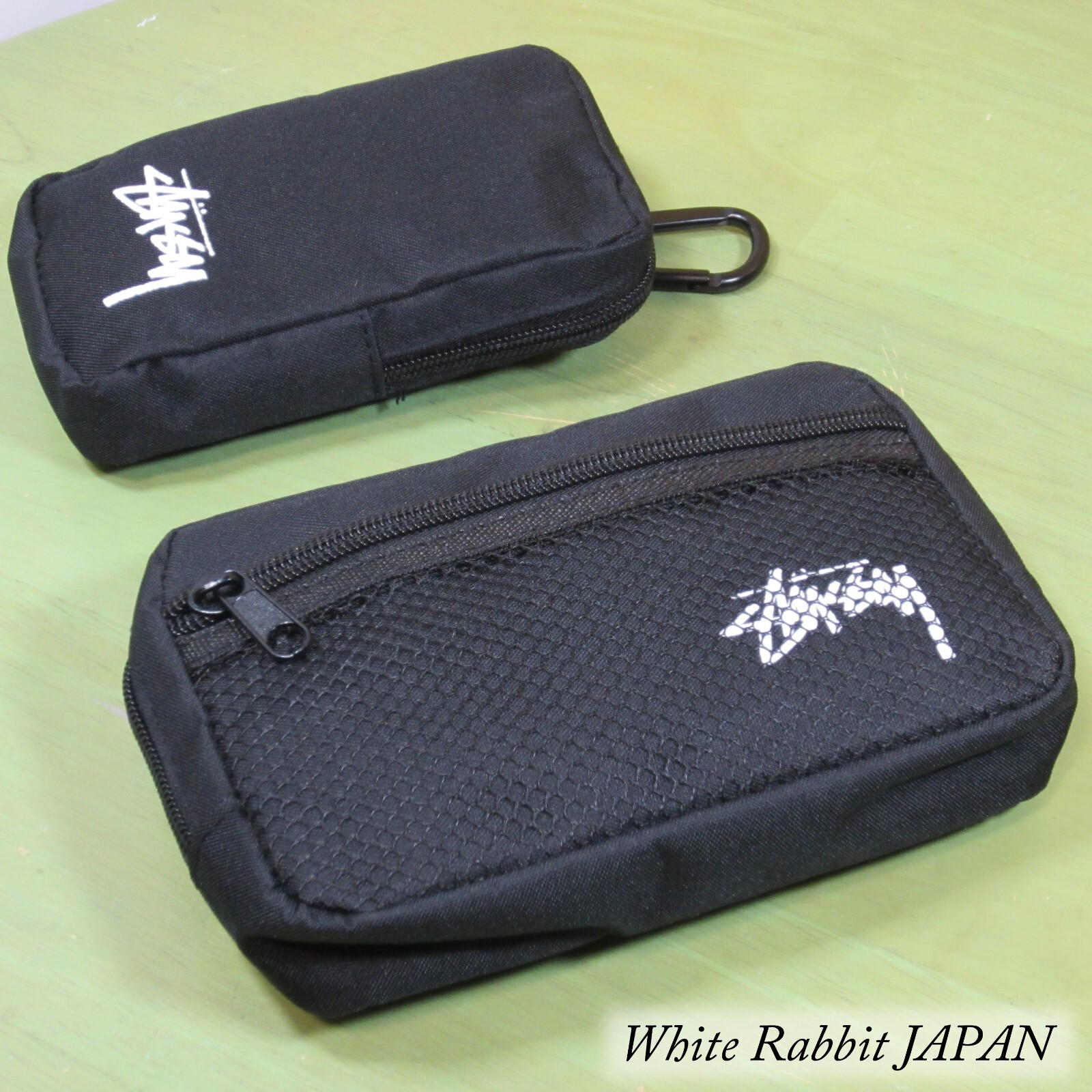 STUSSY Multi Pouch Set with Carabiner 2017 Fall Holiday Collection