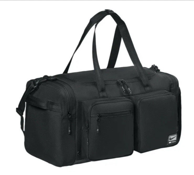 Nike Utility Power 2.0 Duffle Training Travel Carry On GYM Bag FN4208-010 Black