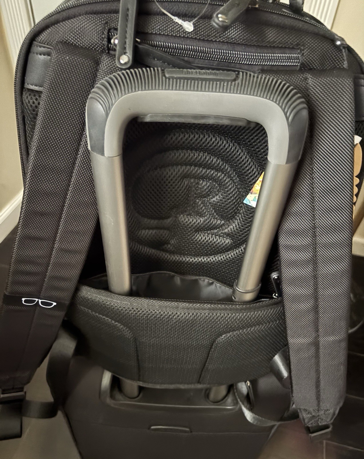 NEW Robert Graham CACHE L-SERIES Nylon Fashion Travel PC Backpack Black $228