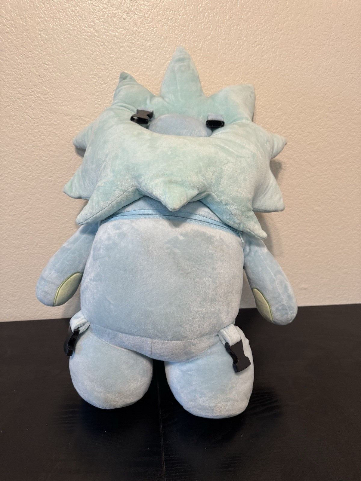 LIMITED EDITION! Sprayground Teddy Rick & Morty Bear Backpack Blue Bag READ
