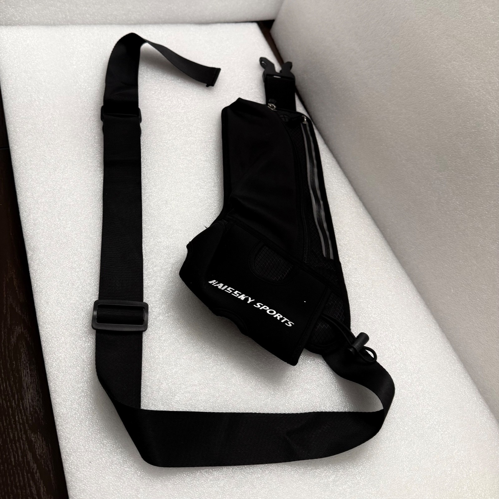 Belt Waist Pack Water Bottle Holder Fitness Phone Pouch Haissky Sports US Seller