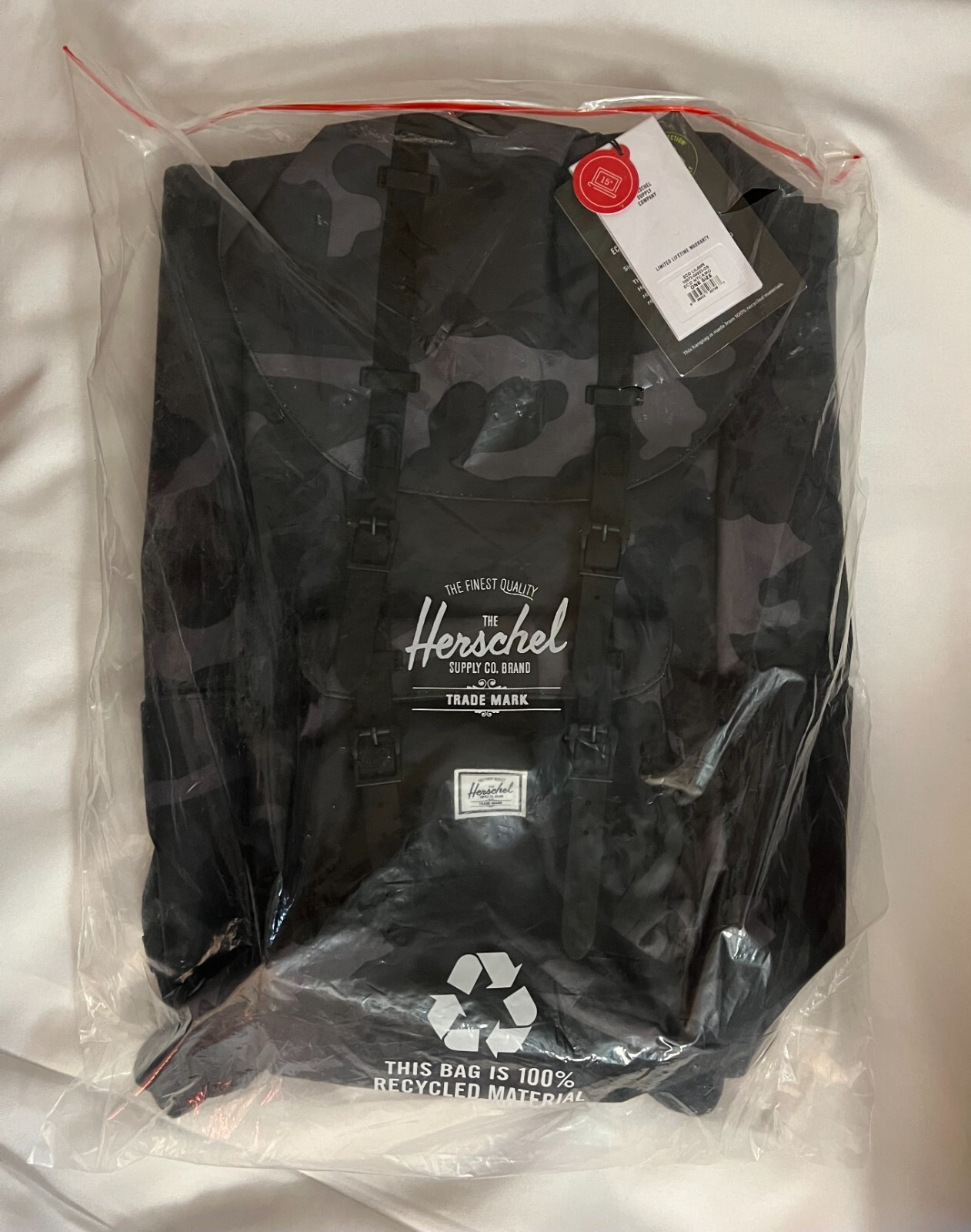Herschel Little America Laptop Backpack Original School Bag 25L Camo