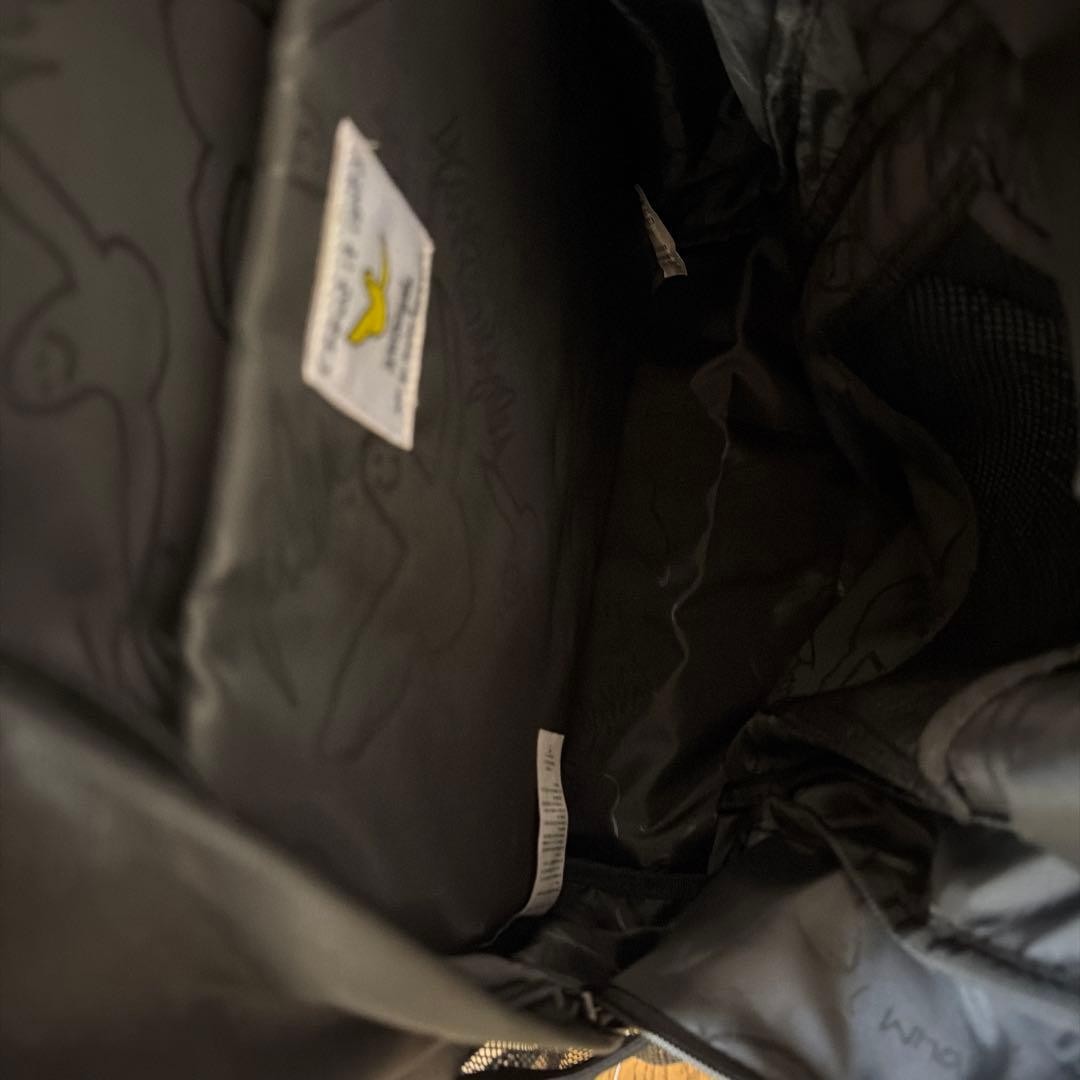 ART BY MARK GONZALES Black Backpack 49.5cm x 33cm x 17cm