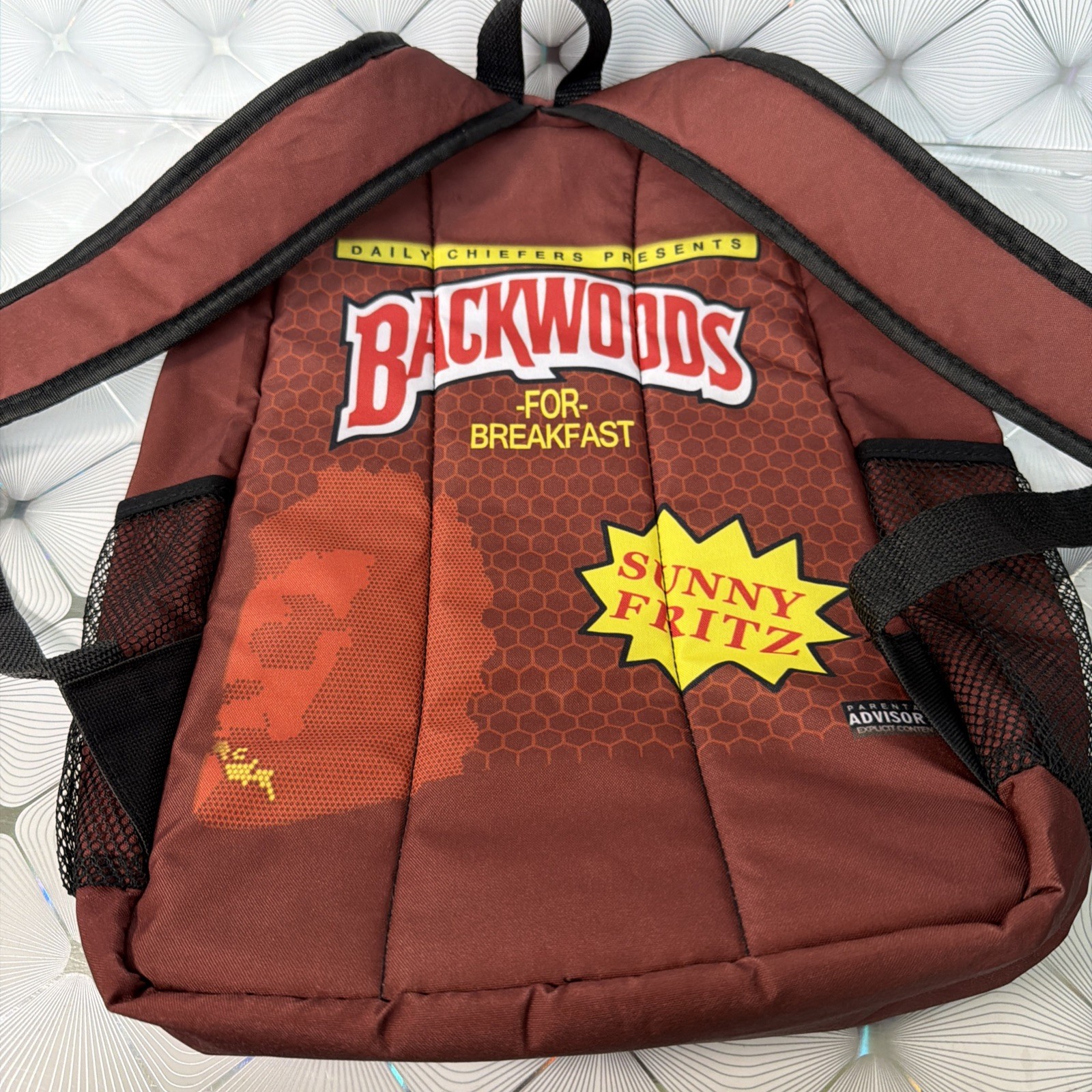 Backwoods Brown Backpack Sunny Fritz