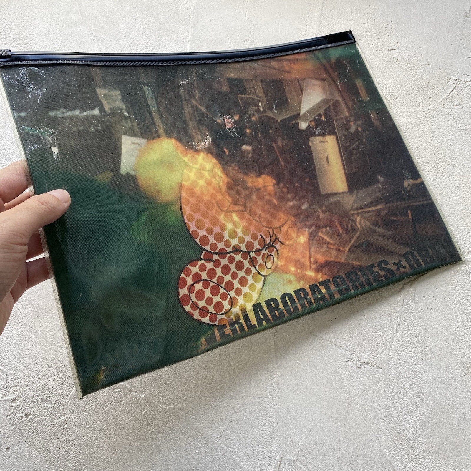 UNDERCOVER × OBEY Vinyl Pouch Case Bag Jun Takahashi UNDERCOVERLABORATORIES