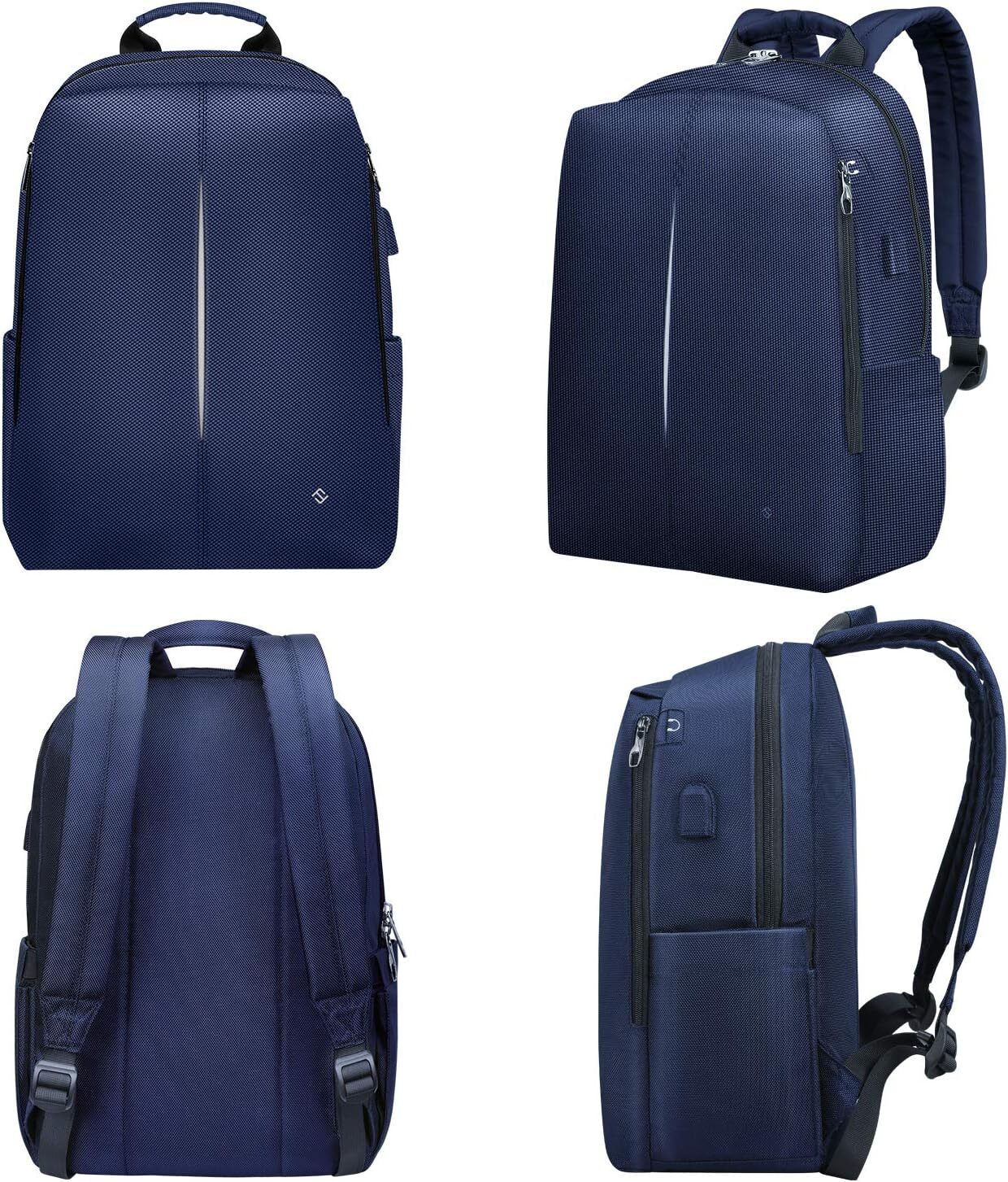 15.6 inch Laptop Backpack Casual Daypack with USB Port for Travel Business Work