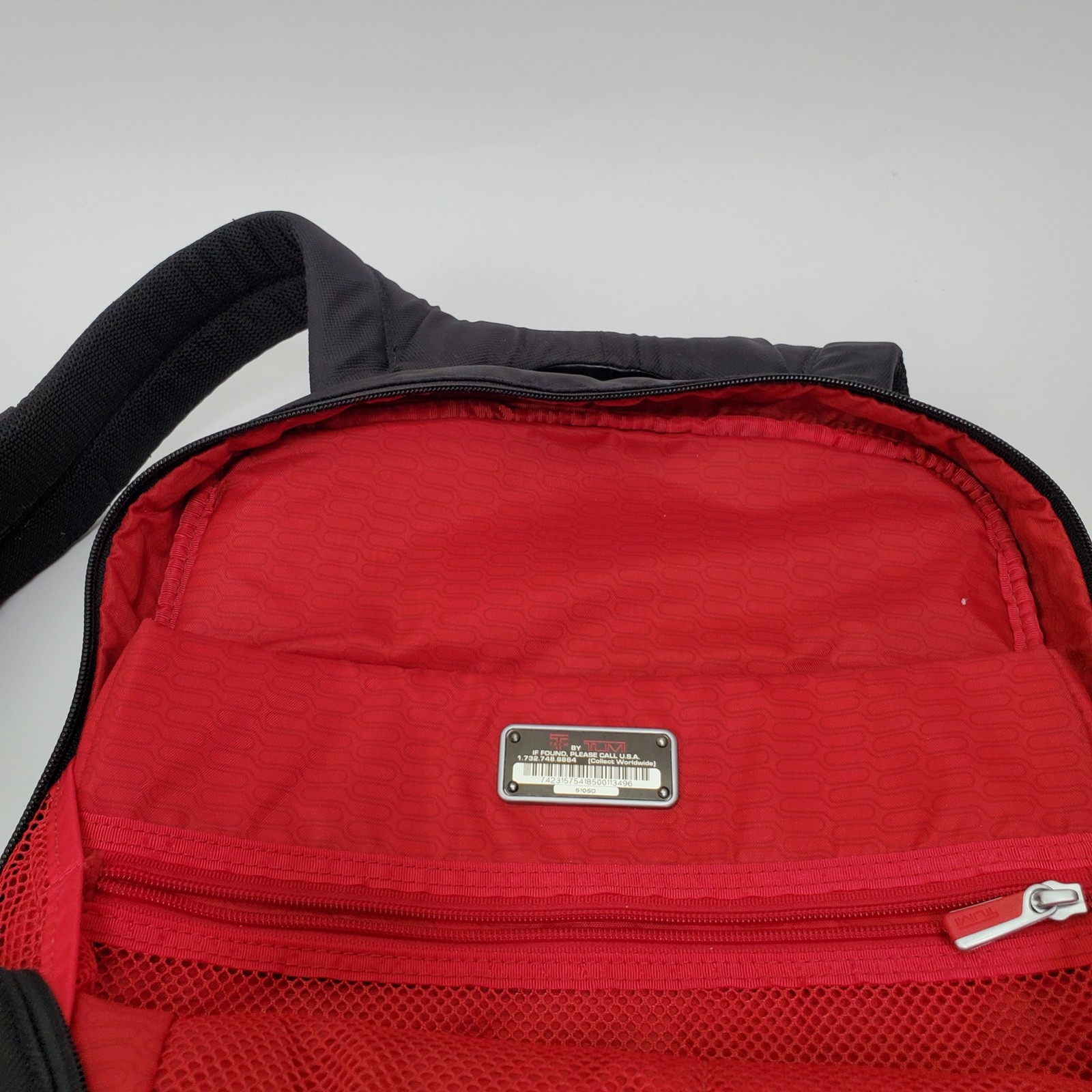 Tumi T-Tech Flow Laptop Backpack Model TU-5105-D Ballistic Nylon Padded Dedicate