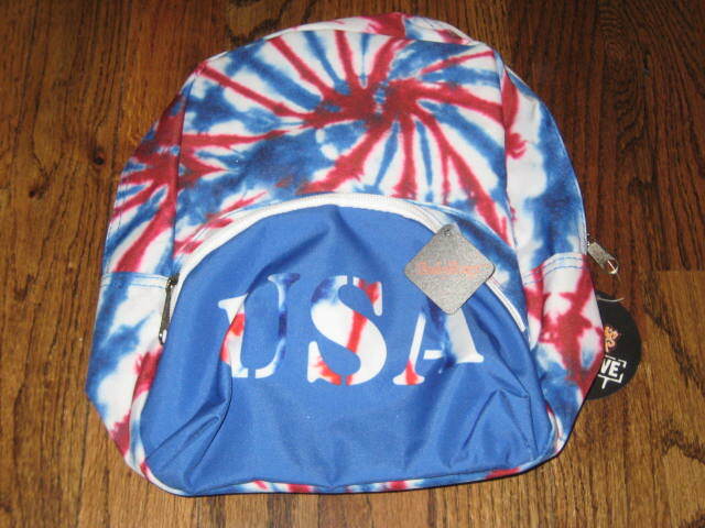 USA Mini Tye Die Backpack-American Flag Backpack-Body Rage-Spencers- MAGA