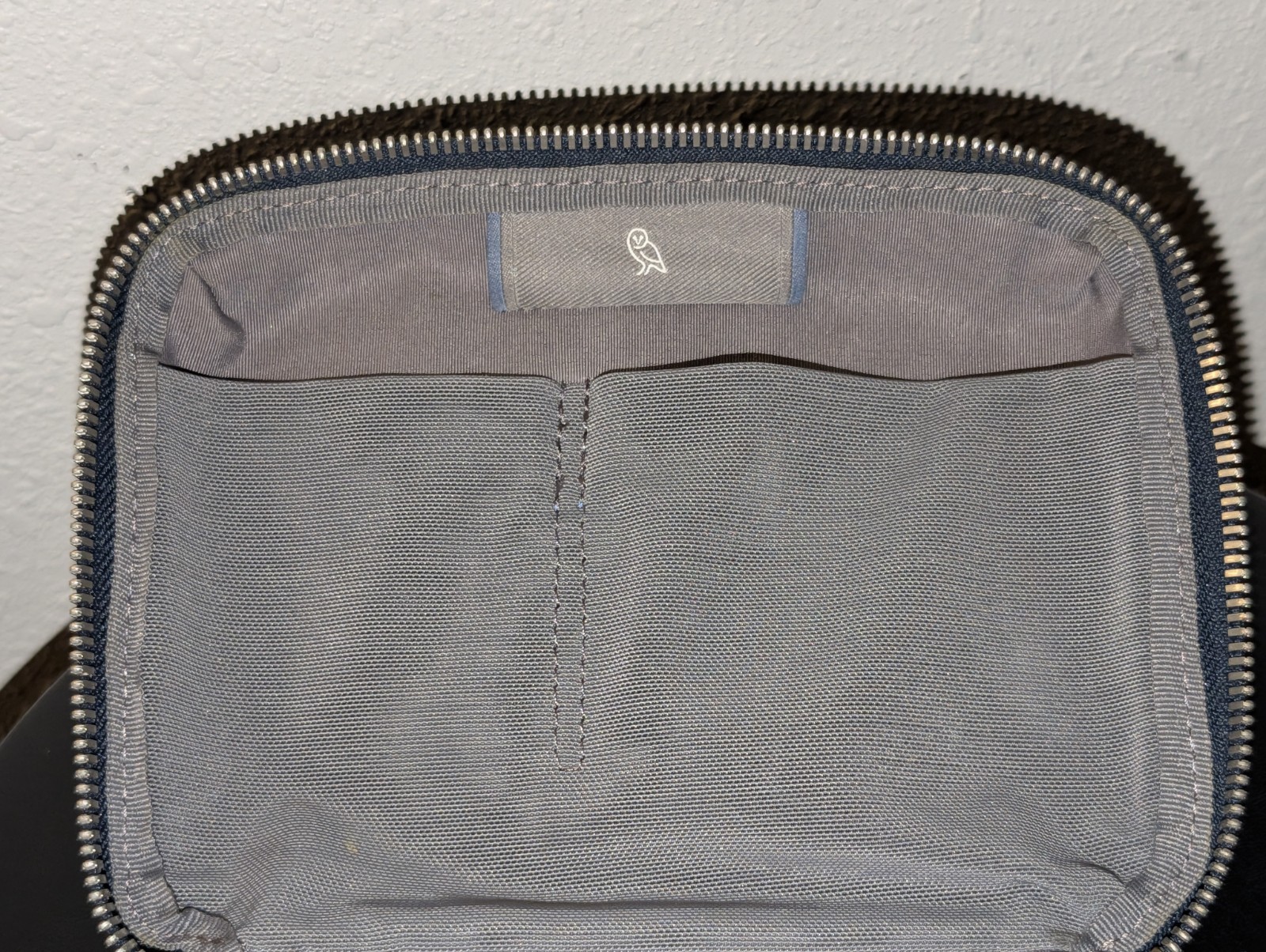 Navy Blue Bellroy Tech Kit Compact Tech Accessories Organizer Zipper Pouch Bag