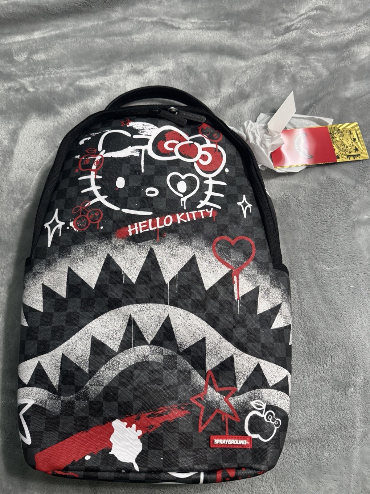 Sprayground X Hello Kitty Punk Shark Backpack